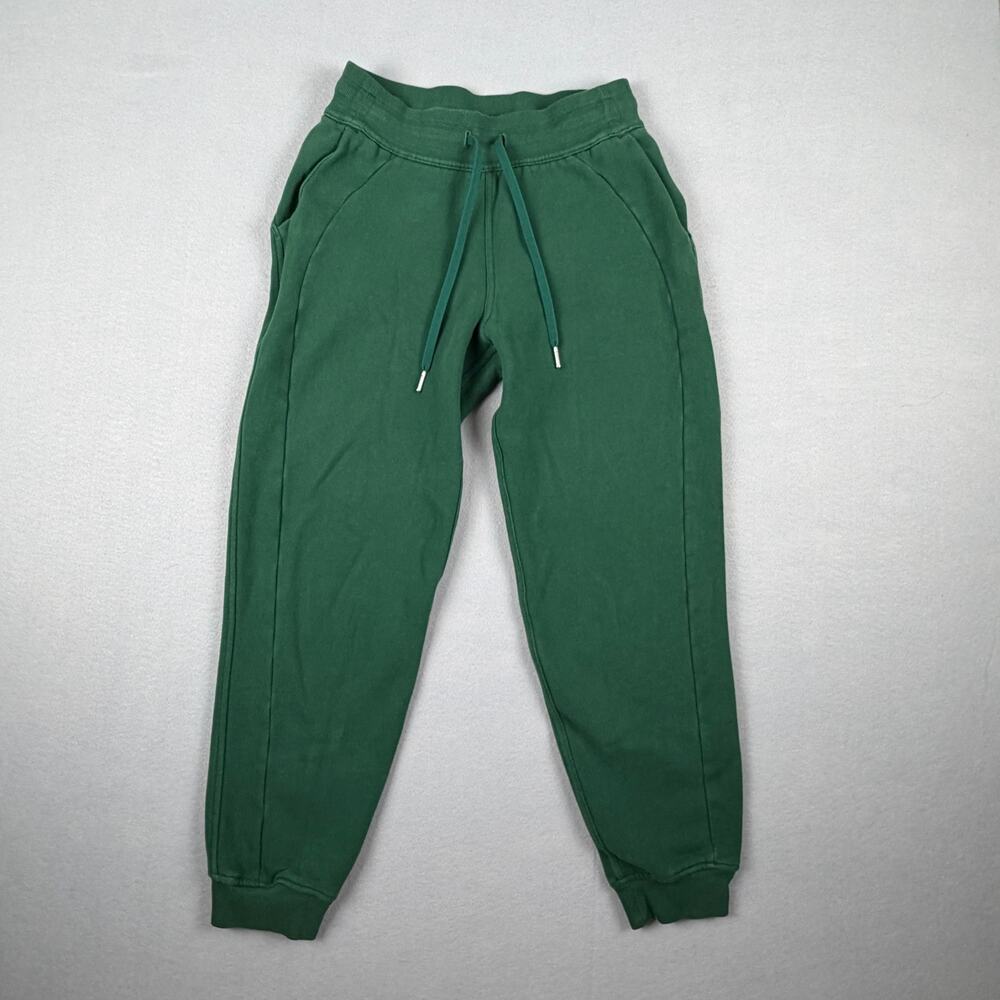 Lululemon Women’s Scuba High-Rise Joggers Everglade Green Size 4 athleisure